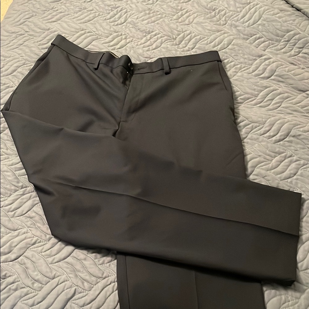 Haggar Classic Fit Cool 18 Pro Pants - Black